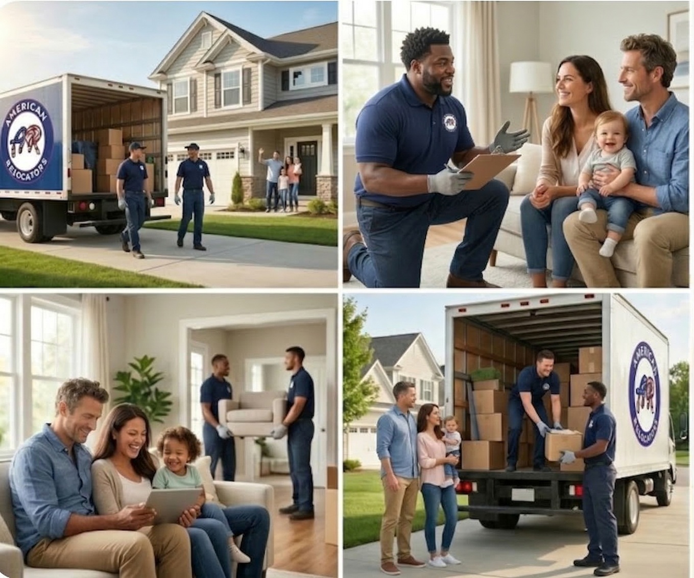 American Relocators Professional Packing Crew