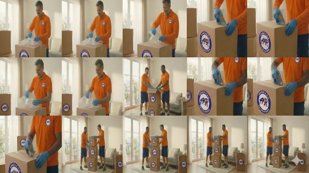 American Relocators Professional Packing Crew